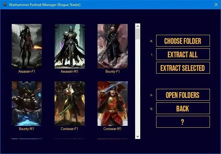 The Best Custom Portraits for Rogue Trader
