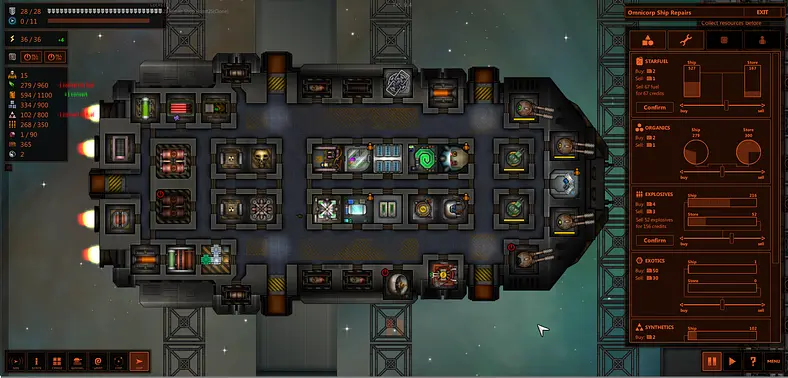 Roguelike Spaceship Simulator 'Shortest Trip to Earth' Coming Out This Year