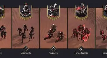 House Harkonnen Relies on Fanatical Soldiers and Underhanded Tactics in Dune: Spice Wars