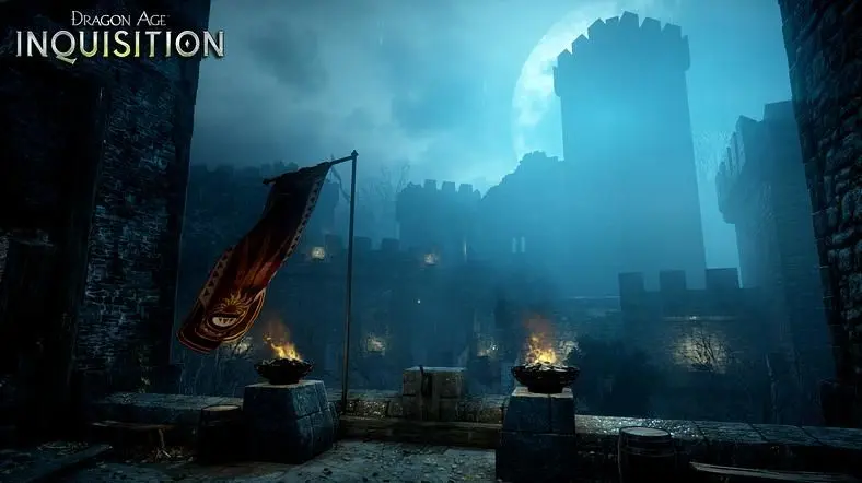 Spooky castles and skeleton archers in latest Dragon Age: Inquisition screens