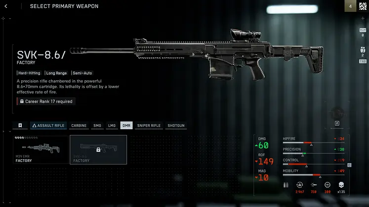 Full Weapons List for Battlefield 6