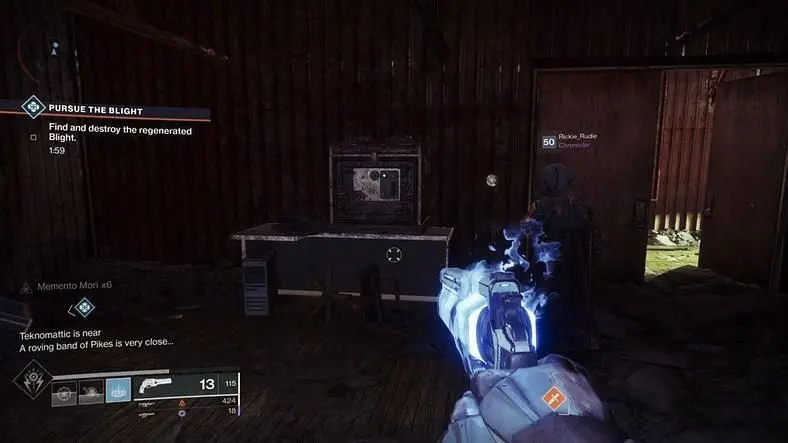 Destiny 2 Shaft 13 Lumina Chest Location