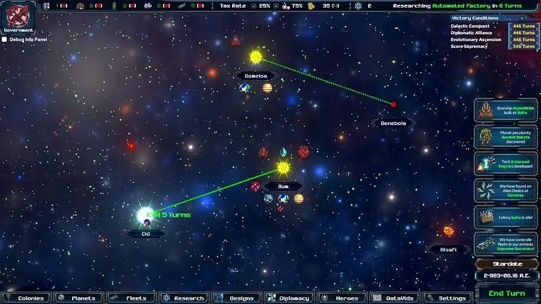 Slitherine To Publish 4X Sci-fi Game Astra Exodus