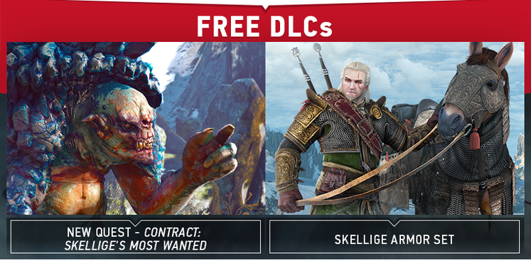 This week's free Witcher 3 DLC includes a Skellige armour set and a new mission