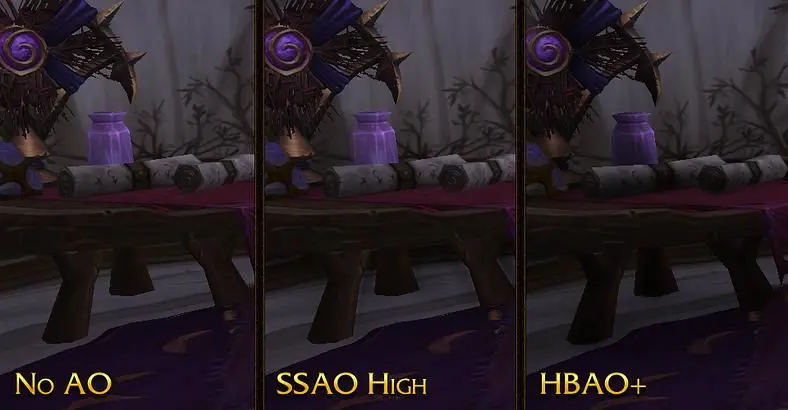 New "graphical features" coming to World of Warcraft in Patch 6.1, to include Nvidia's HBAO+