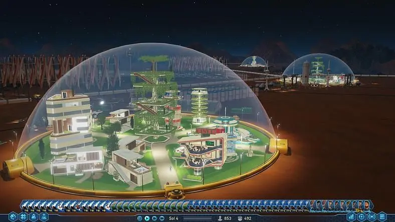 SimCity on Mars management-strategy Surviving Mars Lifts the Lid on their City Domes