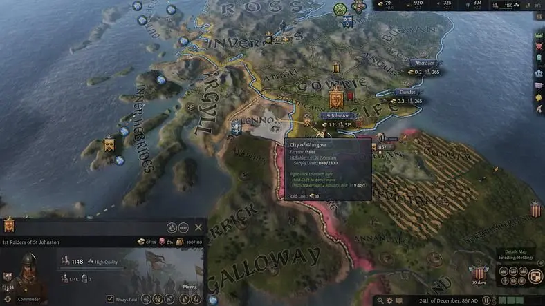 Crusader Kings 3 Tribal to Feudal Raiding Guide