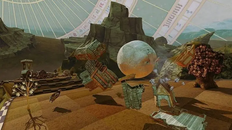 Super Monkey Ball meets tower defence meets Monty Python.