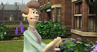 Not exactly smashing cheese, Gromit.
