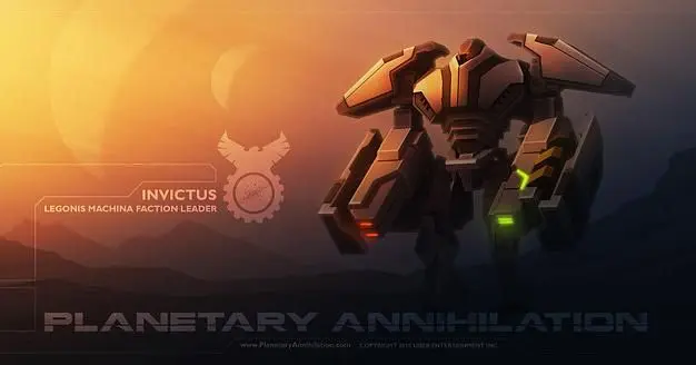 Planetary Annihilation's first faction and leader named, symbol unveiled