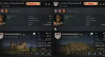 Crusader Kings 3's Cities of Wonders 2 Mod Lets You Build Powerful Metropolises