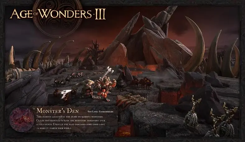 Triumph details Age of Wonders III magical locations with "over 60 legendary sites"