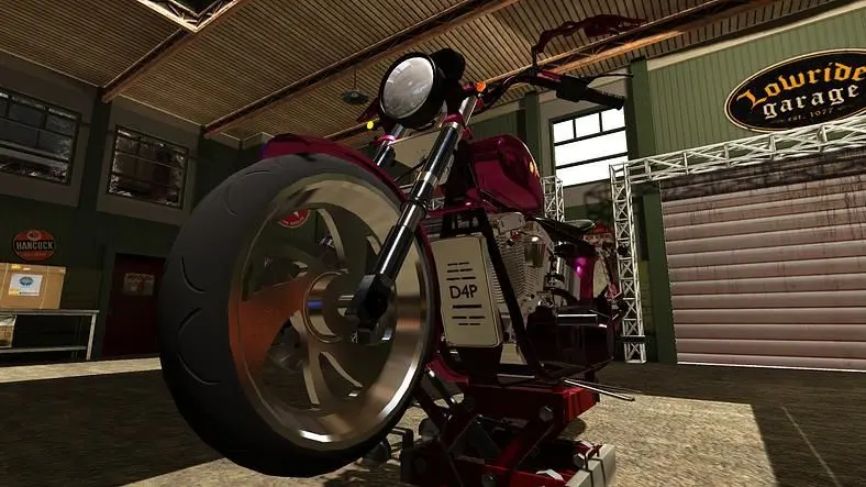 Motorbike Garage Mechanic Simulator is now available