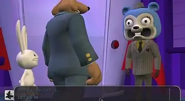 Like the other Sam and Max episodes, Episode Three comes packed with ribald humor, one drawling dog and one violence happy rabbit - freelance police on a mission.