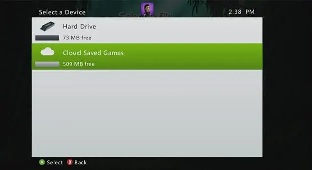 Xbox Live cloud storage experiencing issues