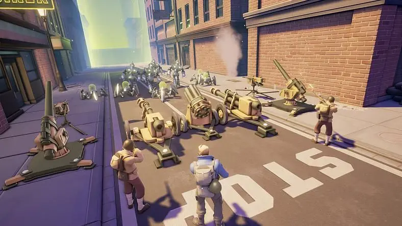 Fortified is an okay action/tower defense hybrid with neato style but not much depth.