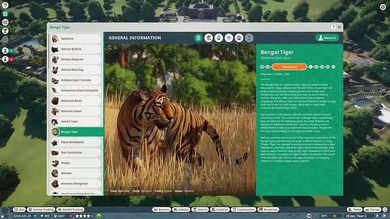 Planet Zoo Animal List - All Animals We Know Of