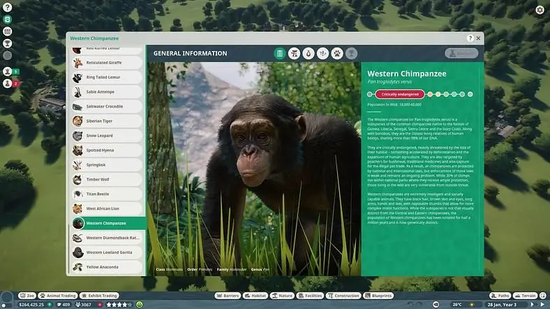 Planet Zoo Animal List - All Animals We Know Of