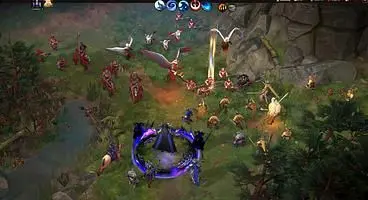 Pagan Warriors battle the armies of Heaven in Thunderoak’s Fantasy RTS Godsworn