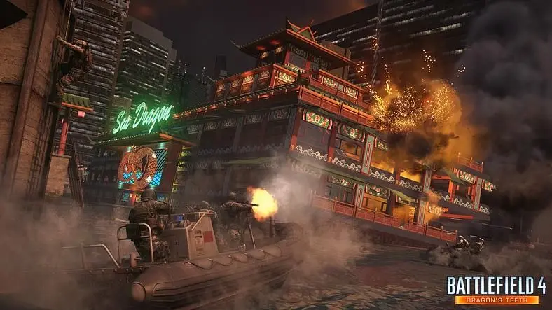 New Battlefield 4: Dragon's Teeth map allows you to drain a lake