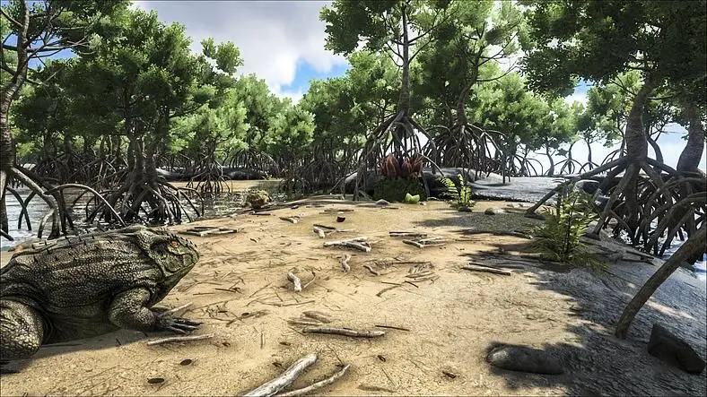 Snow and swamp Biomes added to Ark: Survival Evolved