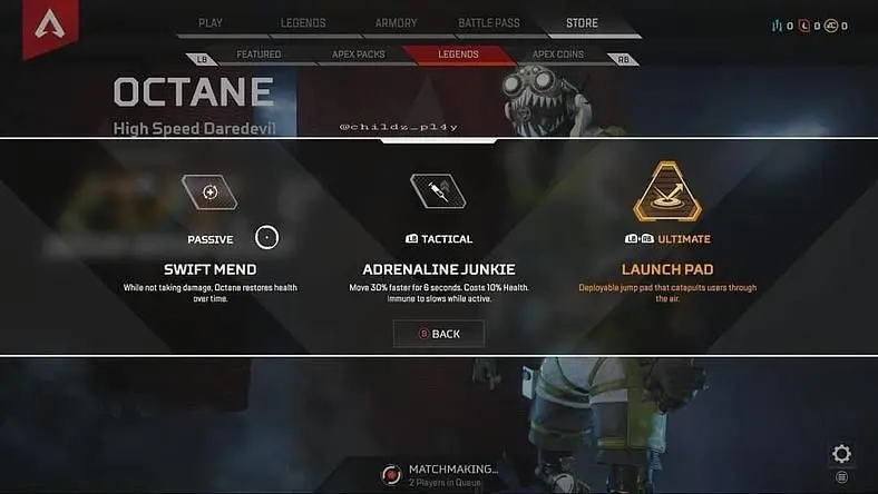 Apex Legends Octane Leak Reveals the Next Legend