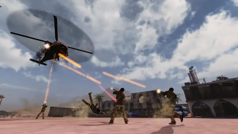 Choplifter HD rescuing hostages next week