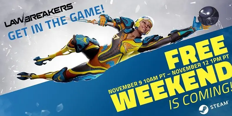 Lawbreakers Is Hosting Yet Another Free Weekend And Shines The Spotlight On Its Mascot Character