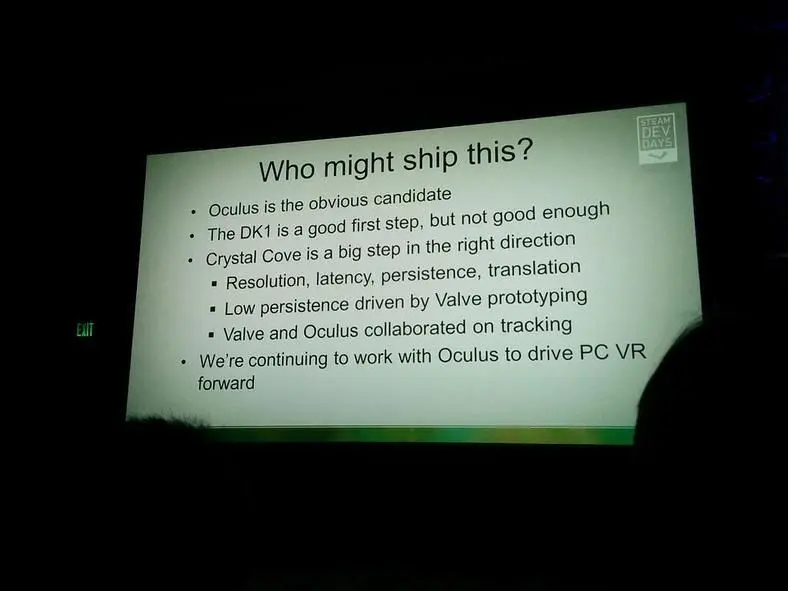 Valve to support Oculus Rift to "drive PC VR forward," not launching own hardware