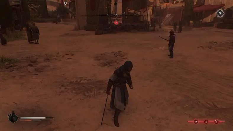 How does the notoriety system work in Assassin's Creed Mirage?