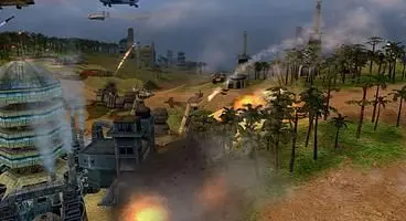 The game itself presents the action in three dimensions much like its real time strategy equivalent titles. You can pan, zoom and title the map to your hearts content.