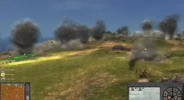 Games Factory finally brings their real-time WW2 strategy out of hiding from the rest of the world, and shows us what a tonnage of map can do.