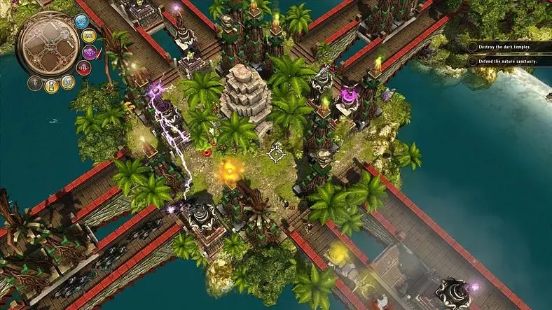 Putting the offence in tower defence.