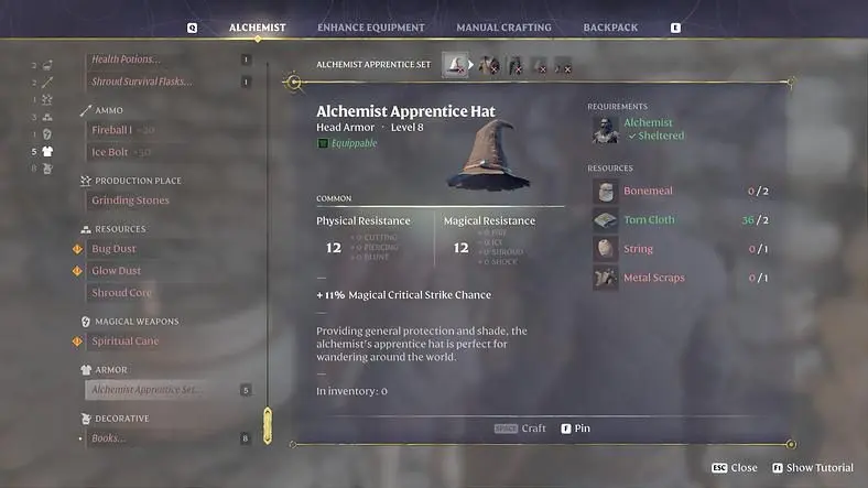 Enshrouded Full Armor List - What's the best Armour?