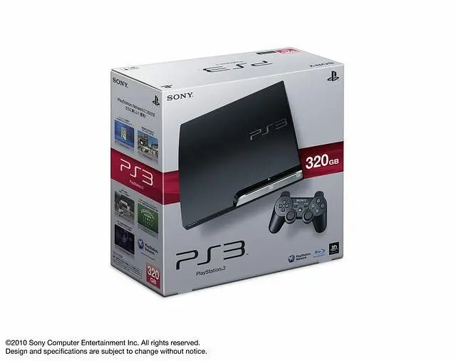 White PS3 slim for Japan, big HDDs