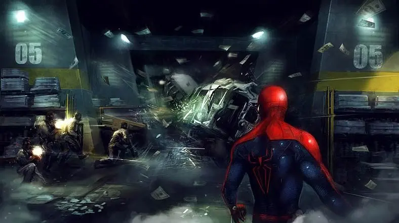 Beenox tease concept artwork for The Amazing Spider-Man