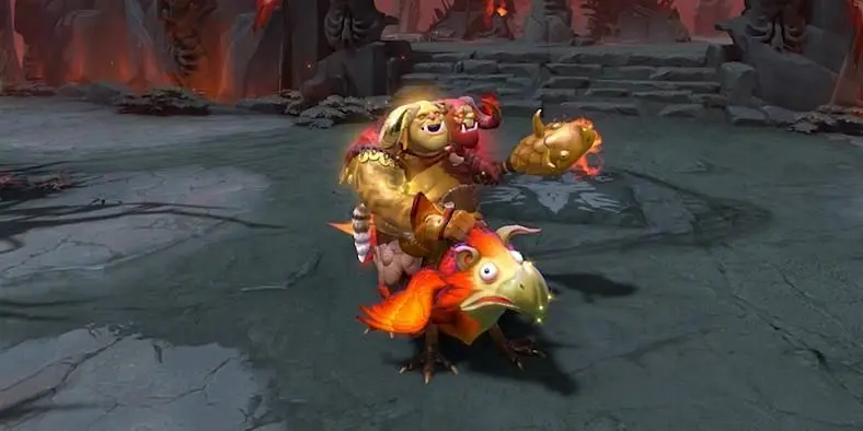 Dota 2 Winter Treasure 2019 - Ogre Magi Arcana and Frostivus Drop
