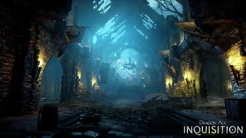 Spooky castles and skeleton archers in latest Dragon Age: Inquisition screens