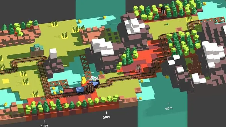 Daedalic Entertainment Announces Roguelike Track Builder Unrailed!