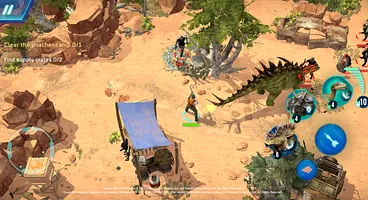 Jurassic World: Primal Ops Lets You Team Up With a T-Rex