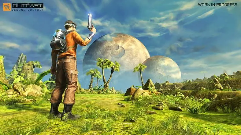 Enjoy a first look at HD Adelpha with Outcast: Second Contact screens