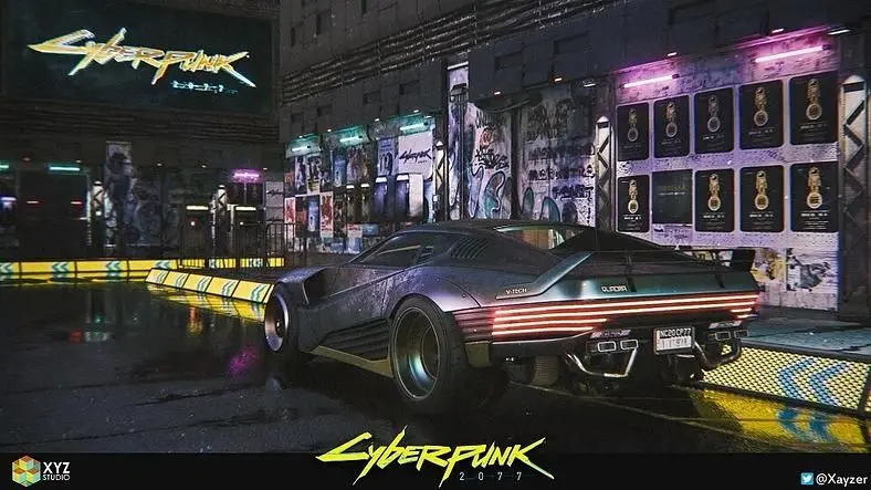 Cyberpunk 2077 Cars drive Manual, no Purchasable Properties