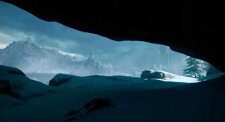 New Dragon Age: Inquisition screens show the snows of Emprise Du Lion