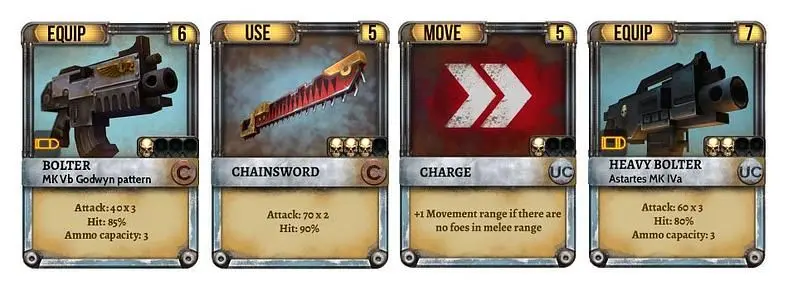 Warhammer 40,000: Space Wolf turn-based collectible card game out in 2014