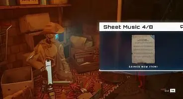 Stray Sheet Music Locations For Morsuque
