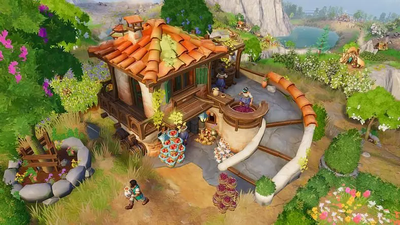 Fantasy Town-Builder Pioneers of Pagonia Gets Custom Quests and Balancing with Eighth Major Update