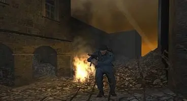 The timing is the end of WWII where the German forces are on the run and Stalin's army pushing forward to the walls of Berlin.