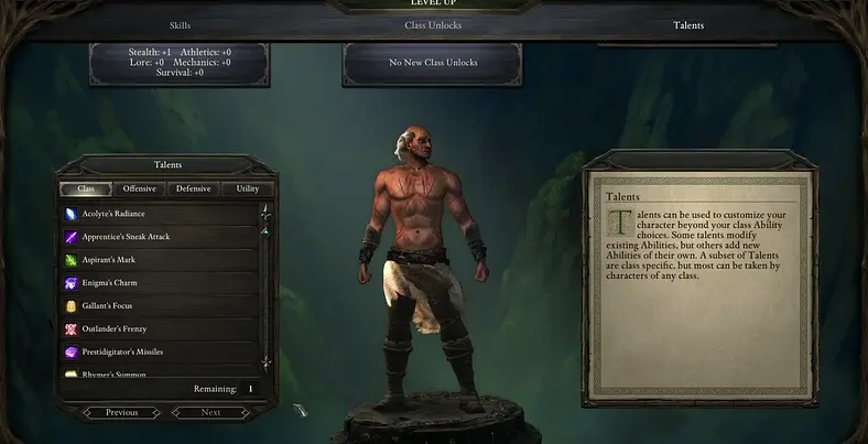 Meet ascetic monk Zahua, a new companion from Pillars of Eternity: The White March – Part One