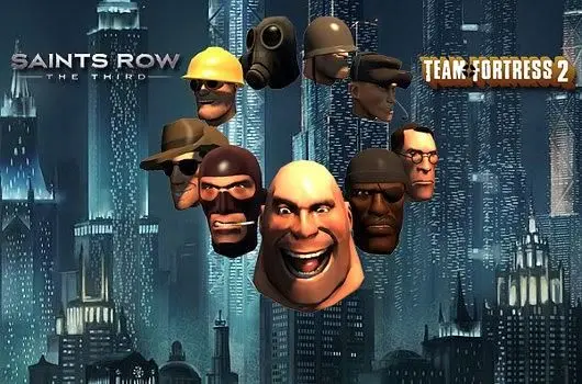 Team Fortress 2 and Saints Row: The Third give each other DLC