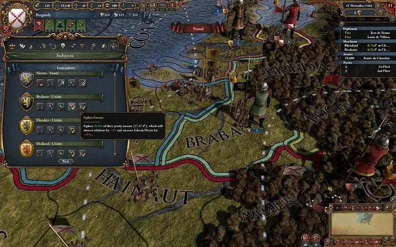 Europa Universalis IV: Common Sense fundamentally alters relationships with subject states